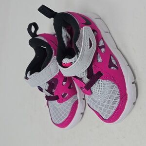 Nike Free Run 2 TD 'Pure Platinum Pink Prime Toddlers Shoes Size 5C